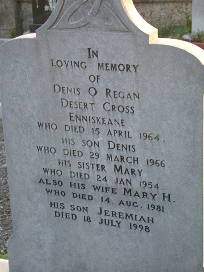 O'Regan, Denis, Denis, Mary, Mary H. and Jeremiah.jpg 225.1K